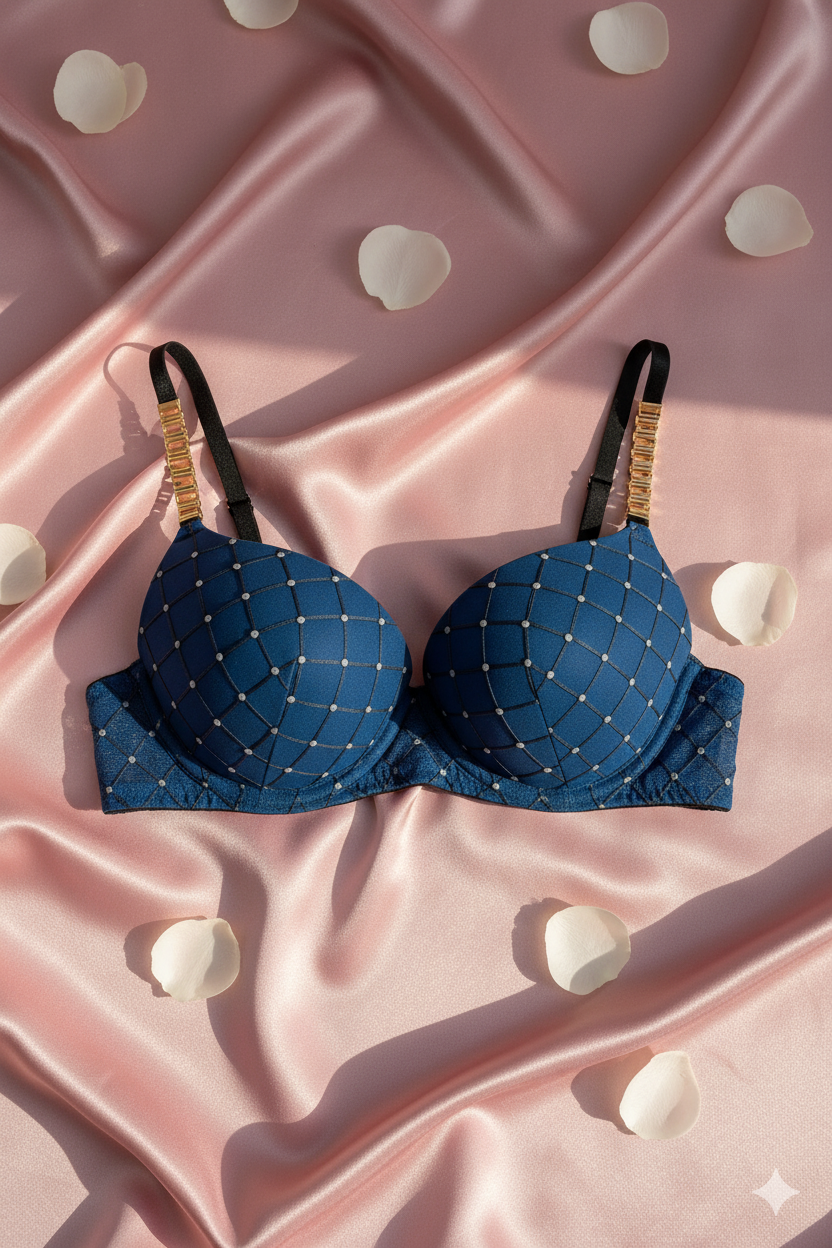 Emerald Allure Padded Underwire Bra